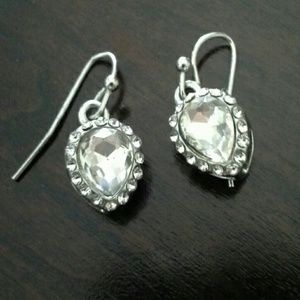 925 diamond earrings
